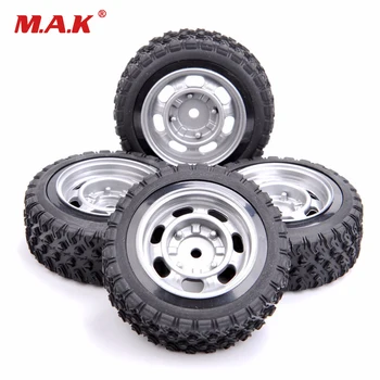 12 mm hex rally auta gumené pneumatiky a kolesa model hračky, príslušenstvo, diely vhodné na 1/10 rally gumy RC model auta diely na sklade