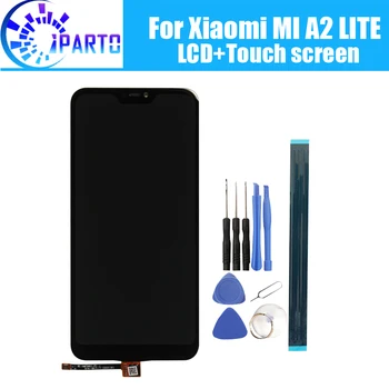 5.84 palcový Pre Xiao MI A2 LITE LCD Displej + Dotykový Displej Digitalizátorom. Testované Obrazovka LCD+Dotyk pre Xiao MI A2 LITE