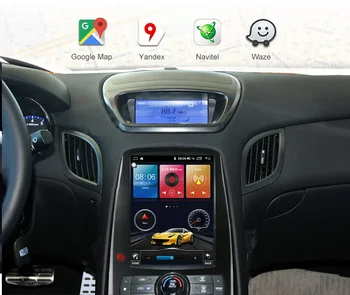 9.7-palcový Android 8.1 Auto Rádio Stereo GPS Navigácie Hlavy Jednotky Na rohens kupé 2009-2012