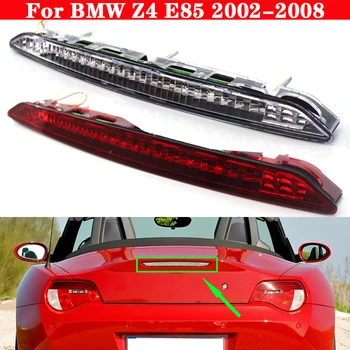 Pre BMW Z4 E85 2002-2008 Auto Biela červená Tretej Jasný chvost Zadné Vysoký Mount Brzdové svetlo Auto Stop, LED signalizačná kontrolka Varovné Pásy