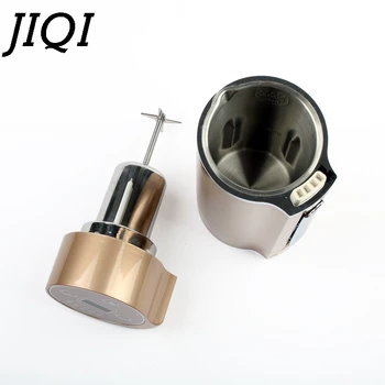 JIQI Mini Automatické Soymilk Sójového Mlieka Maker Prenosné Zrna, Zrná Brúska Nerezový Odšťavovač Stroj Dieťa Jedlo Mixér