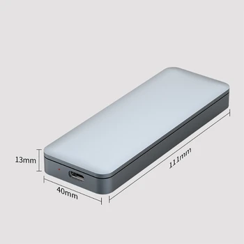 GODO M. 2 Pevného Disku Prípade Nvme na USB 3.1 Typ-C Pevného Disku Reader SSD (Solid State Mobile Pevného Disku Prípade