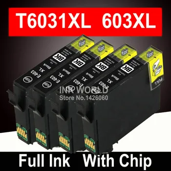 Kompatibilné 603XL Ink Cartridge pre Epson XP-2100 XP-2105 XP-3100 XP-3105 XP-4100 XP-4105 WF-2810 WF-2830 WF-2850
