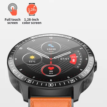 Teplomer Smartwatch SOS Bluetooth Hovor Password Lock Teplota Zisťovanie Full Screen Touch Multi Šport Smart Hodinky MT16 M3
