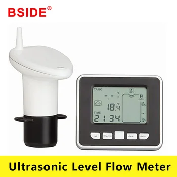 BSIDE Teplomer Ultrazvukové Úrovni prietokomer 0 ~15 M Hĺbka Hladiny Meter A -40~60 Opatrenie Rozsah manometrom TS-FT002