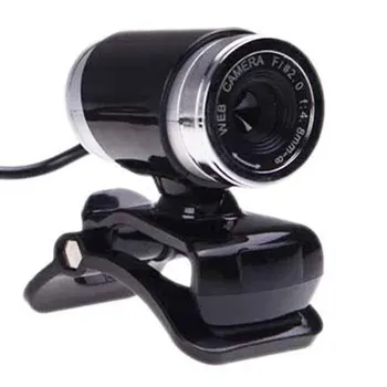 HD Webcam 12.0 M Pixelov CMOS USB Web Kamery, Digitálne Video Kamera s Mikrofónom 360 Stupňov Rotácie Klip-na PC, Notebook