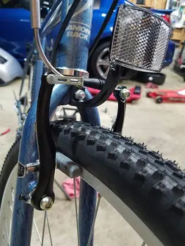 ZTTO Bike MTB Horský Bicykel BMX Cruiser Lineárne Vytiahnuť V Brzdový Strmeň Set S Brzdové Doštičky v brzdovom