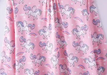 ModaIOO Dievčenské Pyžamo Set-Top-Nočné Šaty s Spánku Nohavice Nohavice Matcching 18