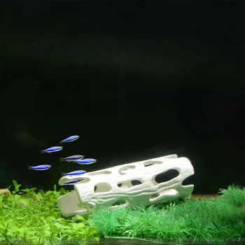 Saima Fish Tank Biela Výzdoba Simulované Strom, Koreň Porézne Akvárium Ornament Ryby, Krevety Spawn Jaskyňa Prístrešok Akvárium Príslušenstvo