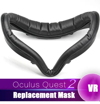Pre Oculus Quest 2 VR Virtuálnej Reality PU bočný Kryt Prípade Výmeny Očná Maska Pad Vankúš Okuliare Príslušenstvo