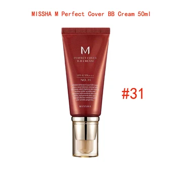 MISSHA M Perfect Cover BB Cream 50ml #27 #23 #21 #31 CC Krém Korektor Zubov make-up, Kozmetické Nepremokavé BB Pôvodnom Balení