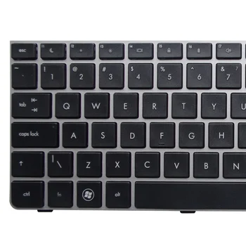 NÁS šedá Nové anglická klávesnica PRE Pre HP Probook 4330s 4430s 4431S 4435 4436 Notebooku, Klávesnice