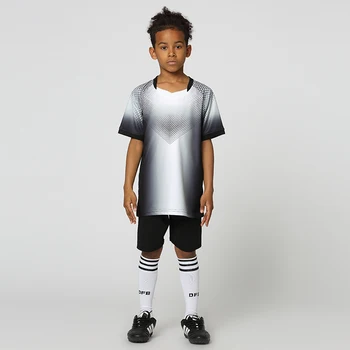 Vysoko Kvalitné futbalové dresy 2018 2019 deti futbal školenia jersey šaty prázdne mužov futbalové dresy nastaviť deti futbal súpravy uniformy