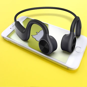 Nové E9 Kostné Vedenie Headset Bezdrôtový Bluetooth Headset vode A Potu i-tej mikrofón pre iPhone Xiao Samsung