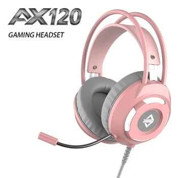 AX120 káblové gaming headset 7.1 nezávislé zvukové karty hudby na zníženie hluku headset je vhodný pre stravovacie kuracie, LOL