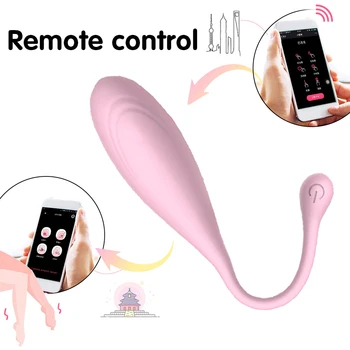 Smart APP Buletooth Kontroly Vibrátor Kegal Vaginálne Loptu Prenosné Vibračné Nohavičky Vajcia Sexuálne Hračky pre Ženy Dildo Stimulovať Klitoris