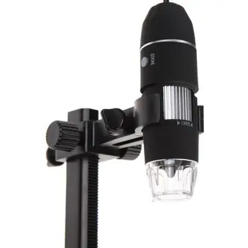 Profesionálny USB Digitálny Mikroskop 1000X 800X 8 LED 2MP Elektronický Mikroskop Endoskopu Zoom Kamery zväčšovacie sklo+ Výťah Stojí Nástroj