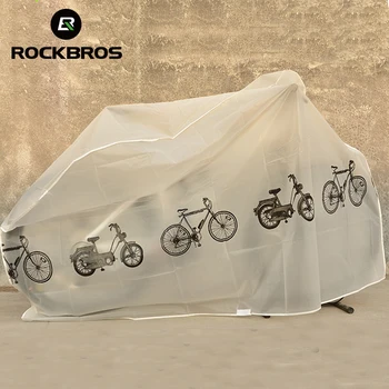 ROCKBROS Univerzálny Nepremokavé Požičovňa Bicyklov Pršiplášť Kryt Vonkajší Požičovňa Bicyklov Daždi Kryt UV Protector Bicykli Prachu Dôkaz Kryt