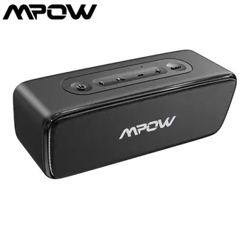 Mpow R6 Bezdrôtová Prenosný Reproduktor IPX7 Nepremokavé Basové Hi-Fi Stereo Soundbar Speaker Pre Home/Strana/Piknik