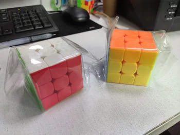 D-FantiX Moyu Cubing Triede MF3RS2 3x3 Rýchlosť Cube Puzzle Hračka Stickerless Bez Loga