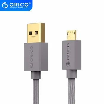 ORICO USB2.0 Dátum Kábel Typ A-Micro B 2.0 Dátum Prenosu Rýchle Nabíjanie Kábel Pre Android 0,5 m/1,0 m/1,5 m/2,0 m, Čierna/Sliver