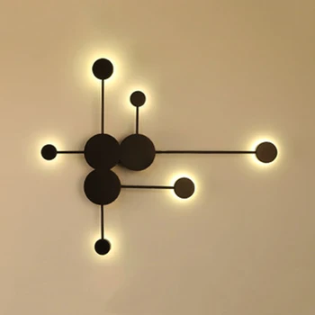 Nástenné svietidlo obývacia izba Nordic jednoduché moderné osobnosti tvorivý viedol uličkou nástenné svietidlo spálňa, nočné lampy, svetelné luxusné svietidlá