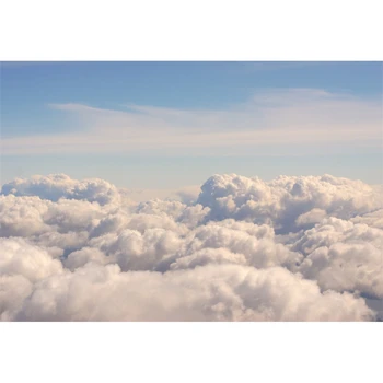 Yeele Narodeniny Blue Sky Biely Oblak, Fotografovanie Udalostí Darček Fotografické Štúdio Foto Pozadie Dekorácie Prop
