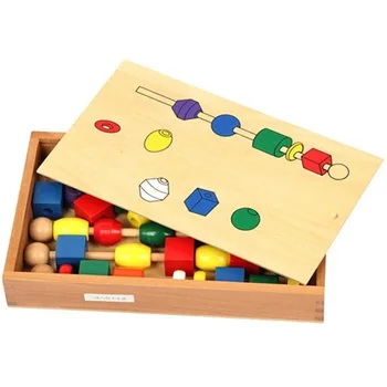 Puzzle, Hračky pre Deti, Farebné Drevené Vzdelávacie Tvar Stick Lištovanie Hračky pre Dieťa Kognitívne Hand-eye Koordináciou Hračka