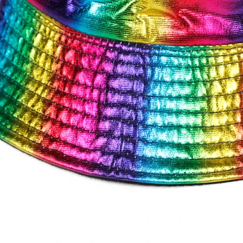 2019 nové módne kože rybárske spp úplne bežné vedierko Hat von na ochranu pred slnkom bonnie klobúky Módne rainbow rybár čiapky