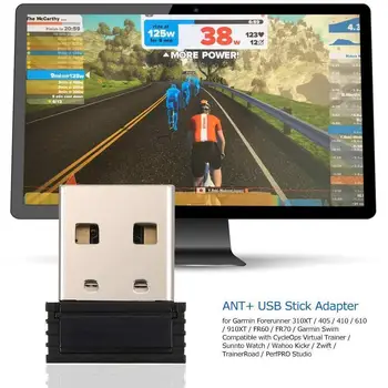 Mini USB ANT+ Stick gadgets Prenosné USB adaptér dropship pre Garmin zwift onelap wahoo cyklistika Fitness Zariadenie gadget