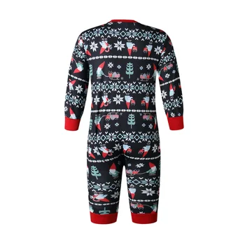 2020 Rodiny Zodpovedajúce Oblečenie Vyzerať Snehu Vianočné Pyžamo Otec, Matka, Deti Sleepwear Maminku a Mňa Oblečenie, Pyžamá Celkovo Sady