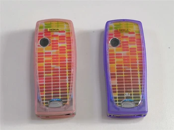 Pôvodné Odomknúť Nokia 3200 GSM 1.56 Palca, FM Rádio Muilt-jazyk Červené Používa Len Klasické Lacné a Starý Mobilný Telefón