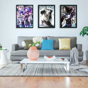 Tokio Vlkolak Animácie Maľovanie Vytlačí obrazov na Stenu pre Obývacia Izba Dekorácie Domova