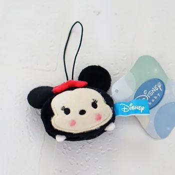5 ks/veľa Mickey Minnie Mouse plyšové hračky Steh Plyšový prívesok Deti, dievčatá Narodeniny Darček Mobilný telefón lano Svadobné Dodávky