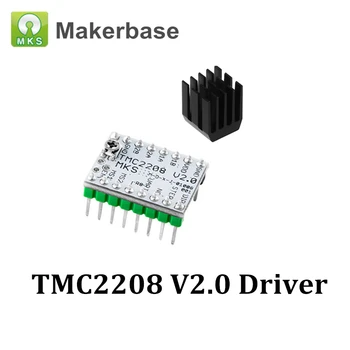5 KS Makerbase MKS TMC2208 V2.0 Stepper Motor Ovládač StepStick 3D Tlačiarne Diely Pre ELF CY300 3D tlačiarne TMC2208