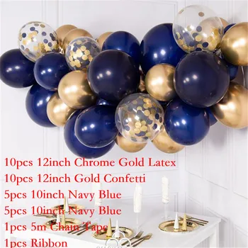 DIY Balóny Garland Auta Pastel Macaron White Gold Chrome Konfety Organické Balóny Arch Obrad Pozadí na Stenu